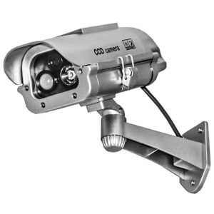 Solar Powered Dummy Camera – Motion LED, 15 ft Range