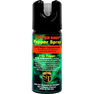 Pepper Shot Pepper Spray – 2 oz, 1.2% MC, 2M SHU