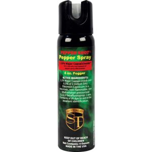 Pepper Shot 4 oz Pepper Spray – 1.2% MC, 13–18 ft Range